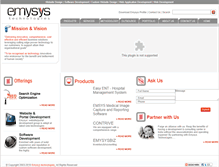 Tablet Screenshot of emysystech.com